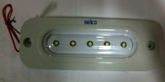 White LED Light Strip. 5 LED 4